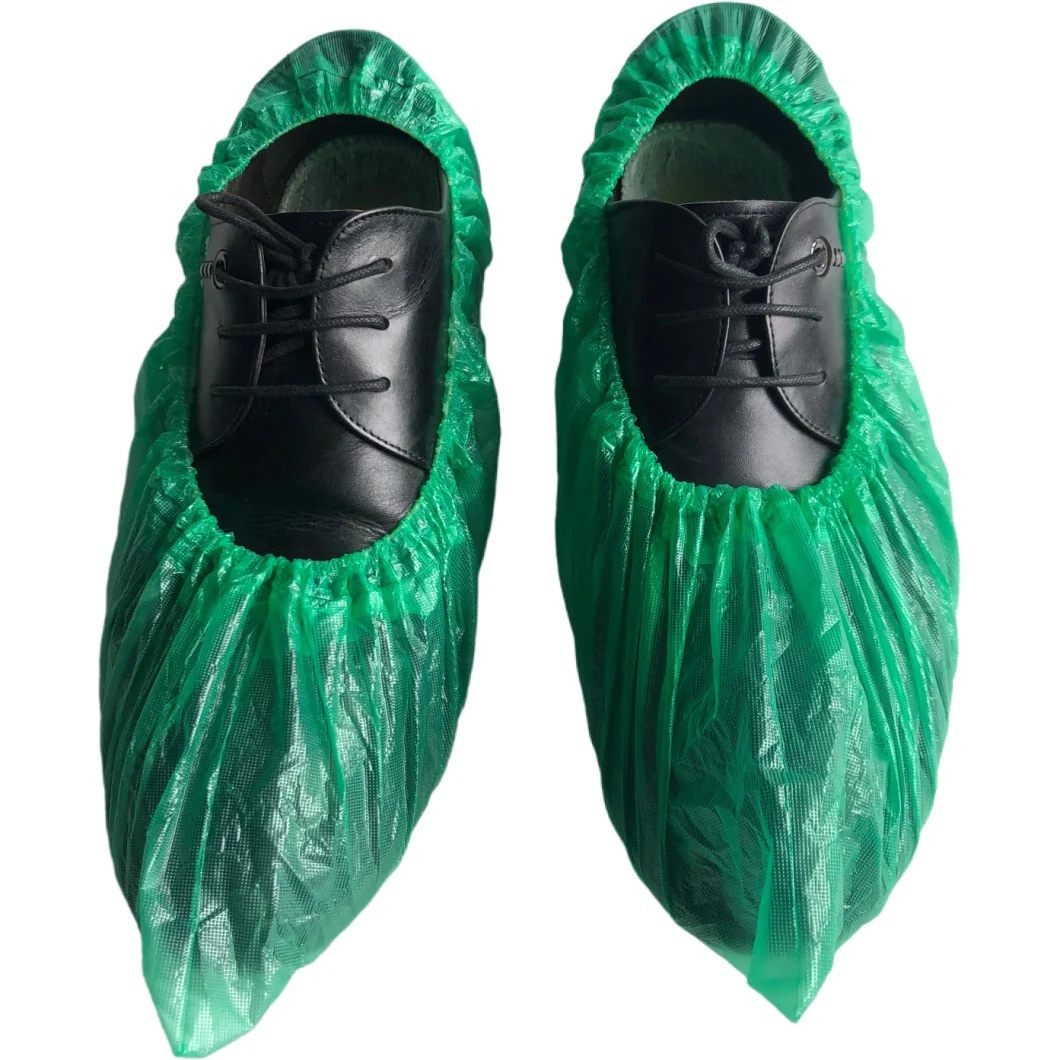 All Kinds of Disposable Shoe Cover PP/CPE/PVC Waterproof Anti-Skid