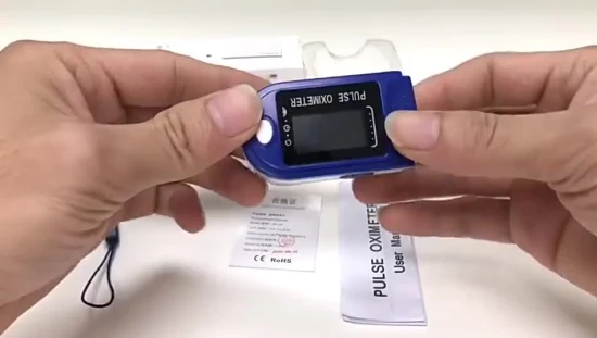 Oxímetro de sensor de pulso de yema del dedo de China Factor OLED TFT LED Oxímetro de sangre de la yema del dedo Oxímetro de pulso aprobado por CE ISO digital
