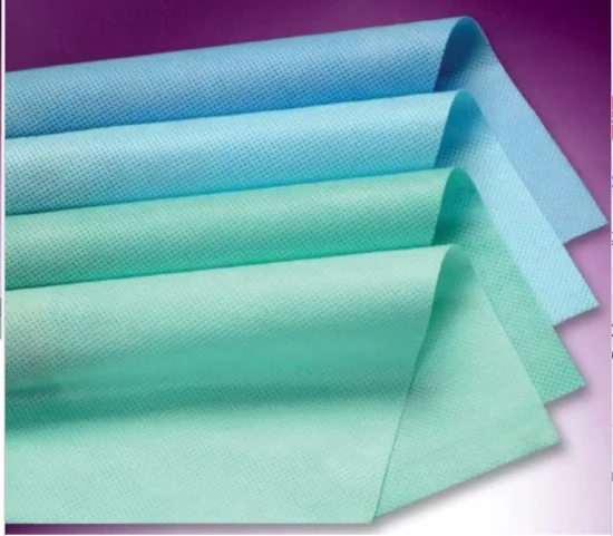 Suministro de fábrica de China Spunlace de lapeado paralelo no tejido para toallitas húmedas Materia prima