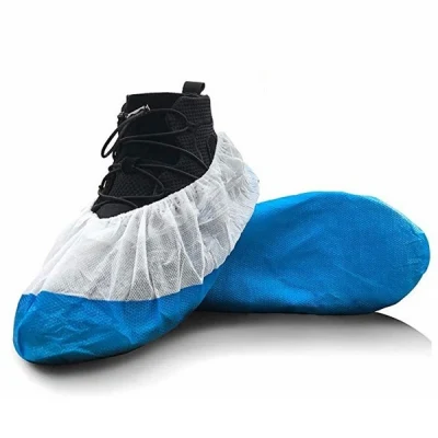 CE PPE Medical CPE Cubrezapatos Cubrezapatos impermeable desechable