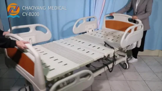 Muebles de hospital Cama médica eléctrica de cinco funciones Cama de hospital
