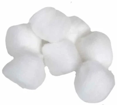 Bola de gasa de algodón absorbente médica de alta calidad